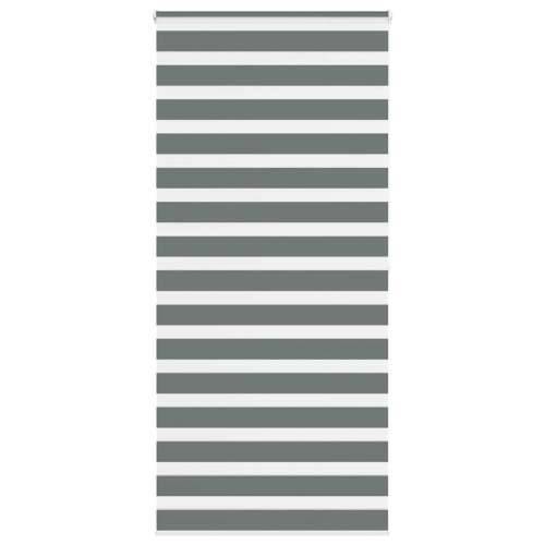 Zavjesa zebra 105x200 cm širina tkanine 100,9 cm poliester - Tamno siva 105 x 200 cm Cijena
