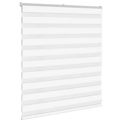 Zavjesa zebra 120x100 cm širina tkanine 115,9 cm poliester - Bijela 120 x 100 cm Cijena