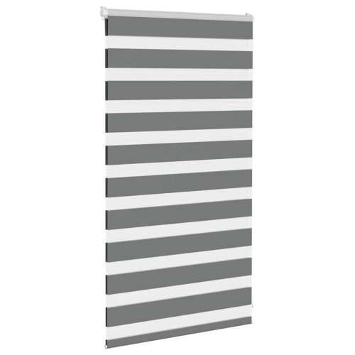 Zavjesa zebra 75x100 cm širina tkanine 70,9 cm poliester - Tamno siva 75 x 100 cm Cijena