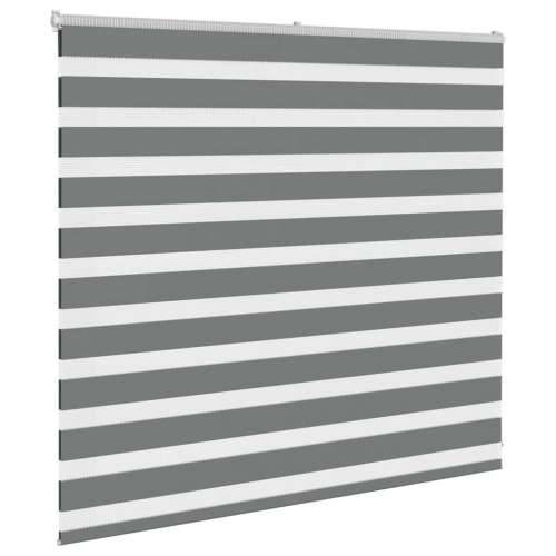 Zavjesa zebra 155x100 cm širina tkanine 150,9 cm poliester - Tamno siva 155 x 100 cm Cijena
