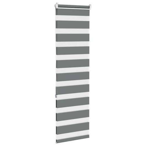 Zavjesa zebra 50x150 cm širina tkanine 45,9 cm poliester - Tamno siva 50 x 150 cm Cijena
