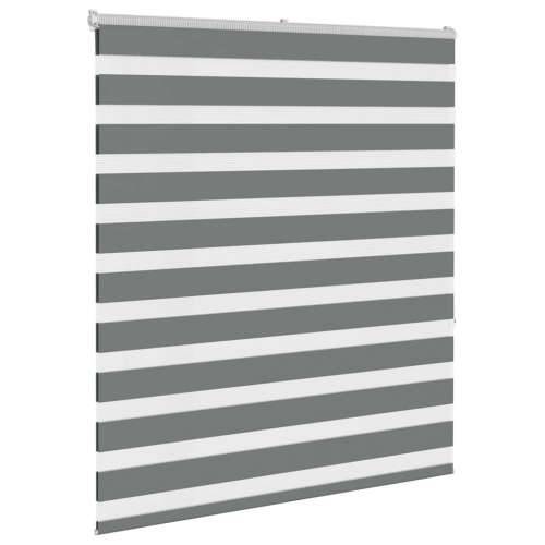 Zavjesa zebra 120x150 cm širina tkanine 115,9 cm poliester - Tamno siva 120 x 150 cm Cijena