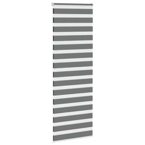 Zavjesa zebra 85x200 cm širina tkanine 80,9 cm poliester - Tamno siva 85 x 200 cm Cijena