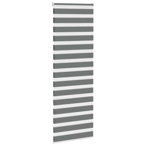 Zavjesa zebra 85x230 cm širina tkanine 80,9 cm poliester - Tamno siva 85 x 230 cm Cijena