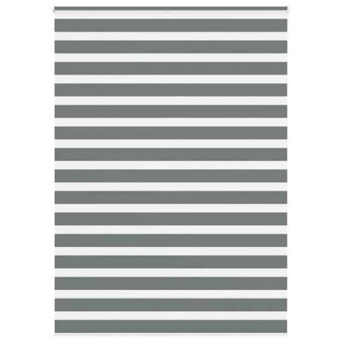 Zavjesa zebra 165x230 cm širina tkanine 160,9 cm poliester - Tamno siva 165 x 230 cm Cijena
