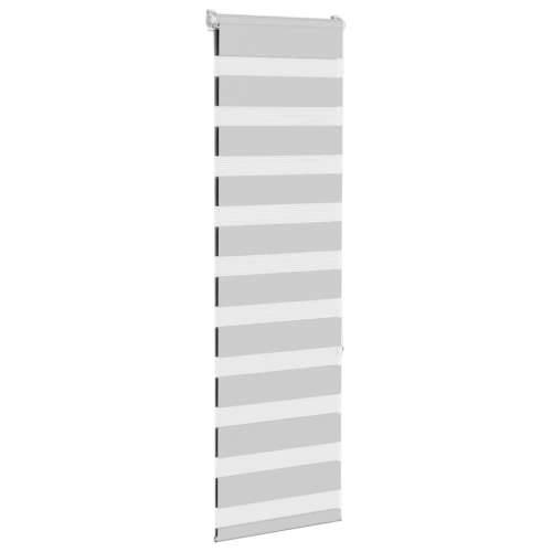 Zavjesa zebra 45x150 cm širina tkanine 40,9 cm poliester - Svjetlosiva 45 x 150 cm Cijena