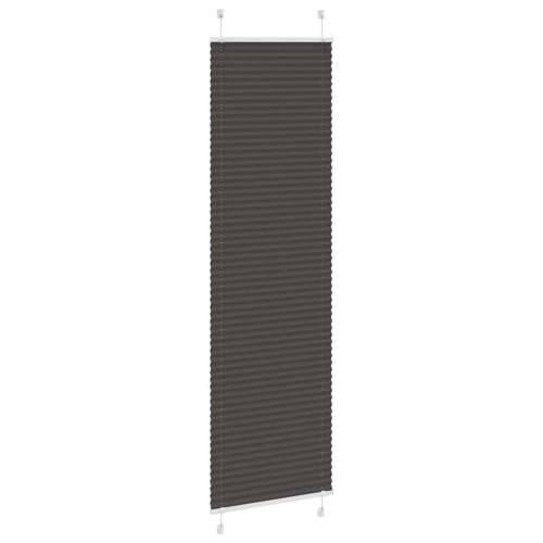 Plisirana roleta crna 60x200 cm širina tkanine 59,4 cm - Crna 60 x 200 cm Cijena
