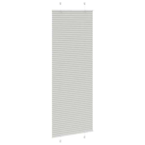 Plisirana roleta svijetlosiva 70x200 cm širina tkanine 69,4 cm - Svjetlosiva 70 x 200 cm Cijena