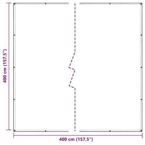 Prozirna cerada s ušicama 4x4 m PVC - 4 x 4 m 1 Cijena
