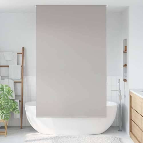 Rolo zavjesa za tuš 120x240 cm širina tkanine 116 cm - Svjetlosiva 120 x 240 cm bez kazete Cijena