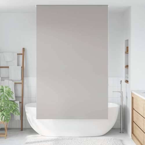 Rolo zavjesa za tuš 140x240 cm širina tkanine 136 cm - Svjetlosiva 140 x 240 cm bez kazete Cijena