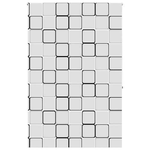 Rolo zavjesa za tuš 150x240 cm širina tkanine 146 cm - Četvrtasto 150 x 240 cm bez kazete Cijena