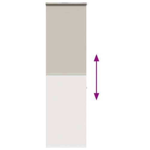 Rolo zavjesa za tuš s kazetom 80x240 cm širina tkanine 76 cm - Svjetlosiva 80 x 240 cm s kazetom Cijena