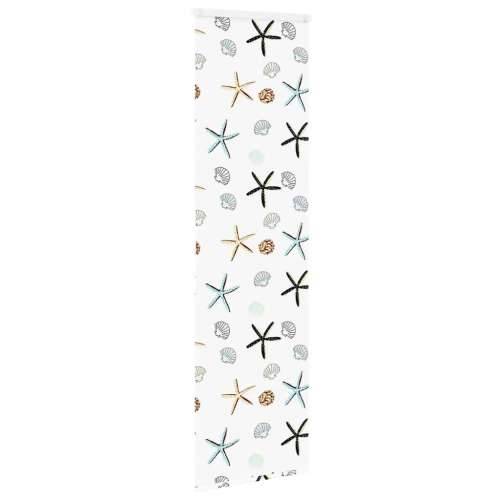 Rolo zavjesa za tuš s kazetom 80x240 cm širina tkanine 76 cm - Školjke 80 x 240 cm s kazetom Cijena