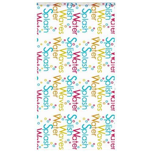 Rolo zavjesa za tuš s kazetom 130x240 cm širina tkanine 126 cm - Prskano 130 x 240 cm s kazetom Cijena