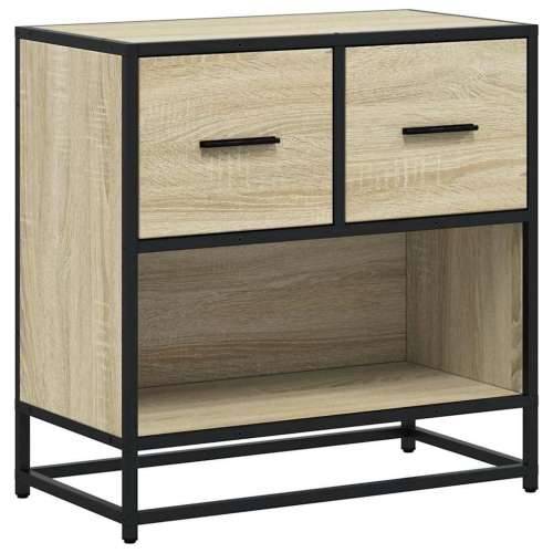Noćni ormarić Sonoma hrast 60x31x60cm Konstruirano drvo i metal - sonoma hrast 1 Cijena