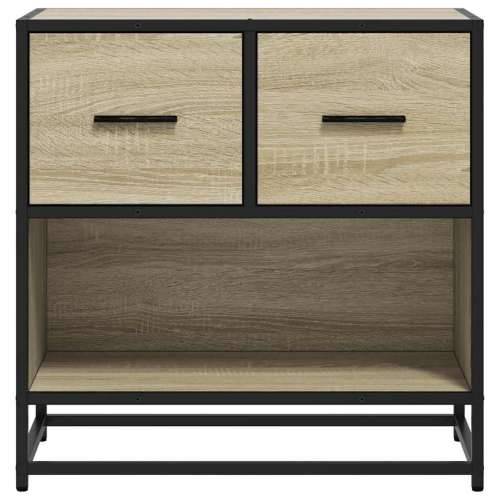Noćni ormarić Sonoma hrast 60x31x60cm Konstruirano drvo i metal - sonoma hrast 1 Cijena