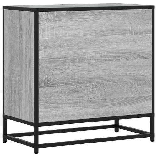 Noćni ormarić Sivi Sonoma 60x31x60 cm Konstruirano drvo i metal - Sivi hrast sonoma 1 Cijena