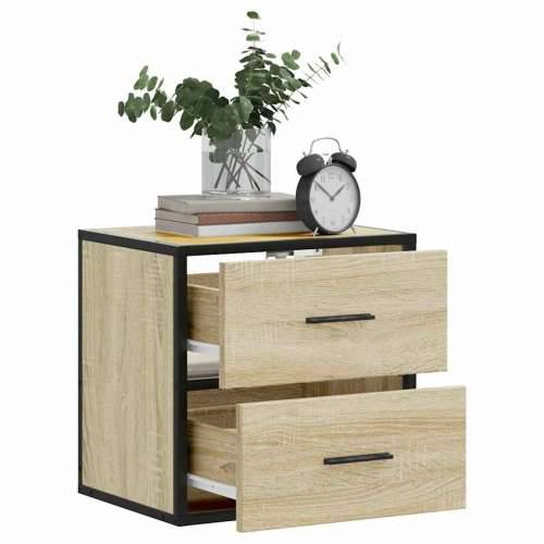 Zidni noćni ormarići 2 kom sonoma hrast 40x31x39,5 cm - sonoma hrast 2 Cijena