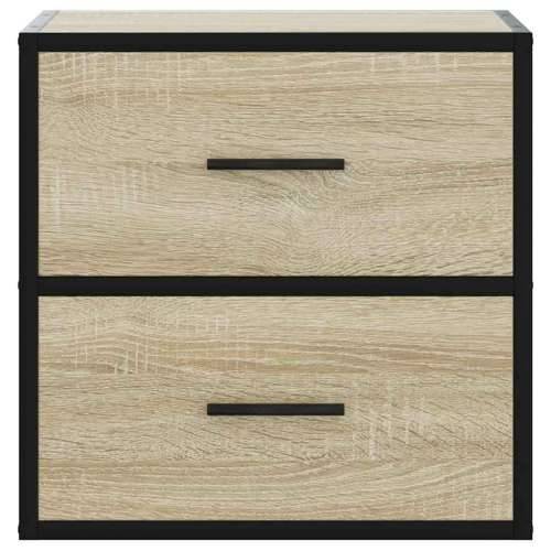 Zidni noćni ormarići 2 kom sonoma hrast 40x31x39,5 cm - sonoma hrast 2 Cijena