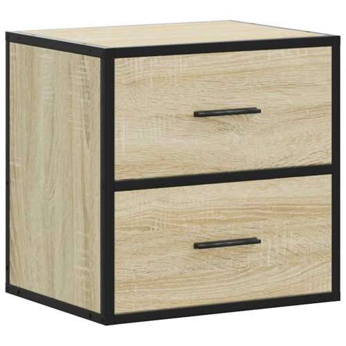 Zidni noćni ormarići 2 kom sonoma hrast 40x31x39,5 cm - sonoma hrast 2 Cijena