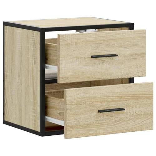 Zidni noćni ormarići 2 kom sonoma hrast 40x31x39,5 cm - sonoma hrast 2 Cijena