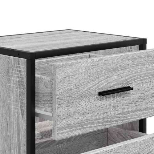 Zidni noćni ormarići 2 kom Sivi Sonoma 40x31x39,5 cm - Sivi hrast sonoma 2 Cijena