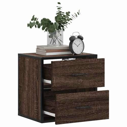 Zidni noćni ormarići 2 kom smeđi hrast 40x31x39,5 cm - Smeđi hrast 2 Cijena