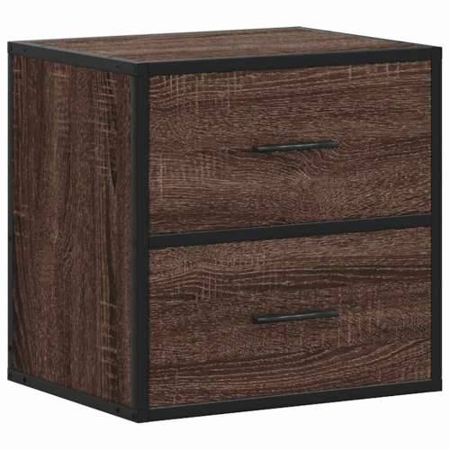 Zidni noćni ormarići 2 kom smeđi hrast 40x31x39,5 cm - Smeđi hrast 2 Cijena