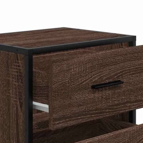 Zidni noćni ormarići 2 kom smeđi hrast 40x31x39,5 cm - Smeđi hrast 2 Cijena