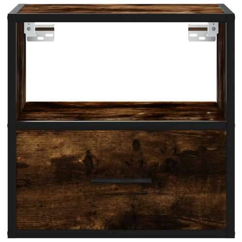Zidni noćni ormarić dimljeni hrast 40x31x39,5 cm - Dimljeni hrast 1 Cijena