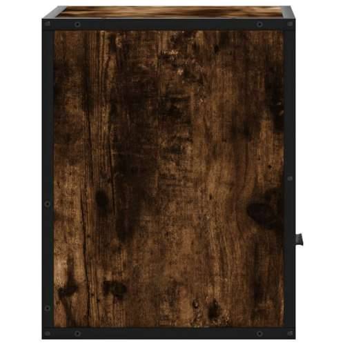 Zidni noćni ormarić dimljeni hrast 40x31x39,5 cm - Dimljeni hrast 1 Cijena