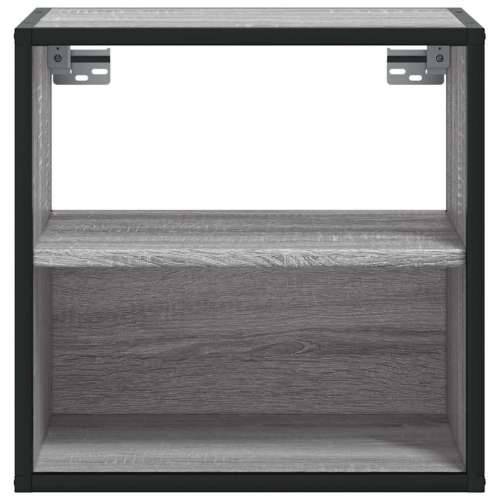 Zidni noćni ormarić Sivi Sonoma 40x31x39,5 cm - Sivi hrast sonoma 1 Cijena