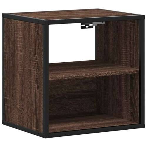 Zidni noćni ormarić smeđi hrast 40x31x39,5 cm - Smeđi hrast 1 Cijena