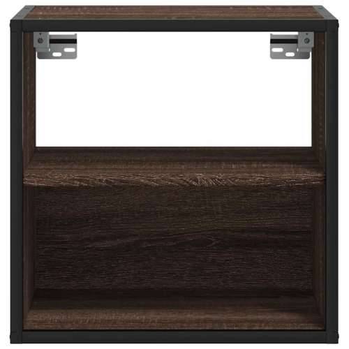 Zidni noćni ormarić smeđi hrast 40x31x39,5 cm - Smeđi hrast 1 Cijena