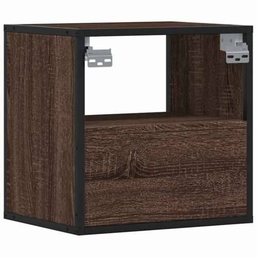 Zidni noćni ormarić smeđi hrast 40x31x39,5 cm - Smeđi hrast 1 Cijena