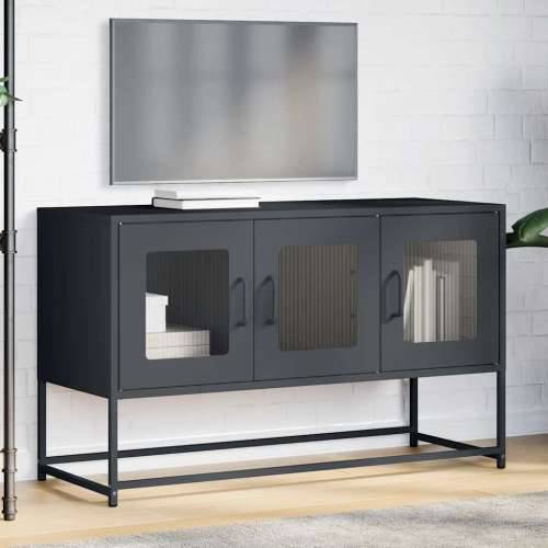 TV ormarić antracit 100,5x39x60,5 cm hladno valjani čelik - Antracit 1 100.5 cm Cijena