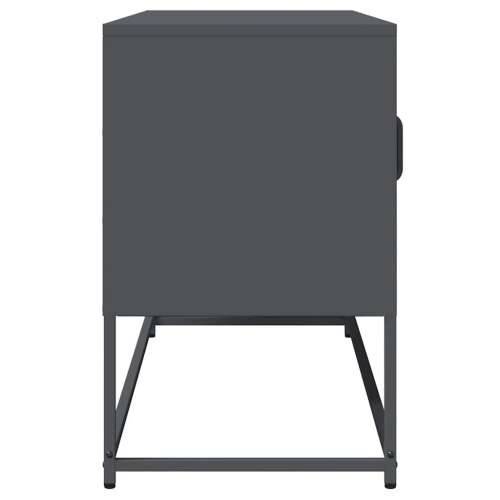 TV ormarić antracit 100,5x39x60,5 cm hladno valjani čelik - Antracit 1 100.5 cm Cijena