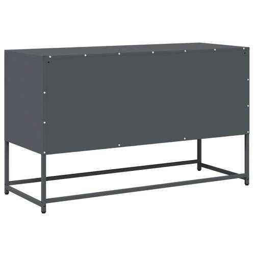 TV ormarić antracit 100,5x39x60,5 cm hladno valjani čelik - Antracit 1 100.5 cm Cijena