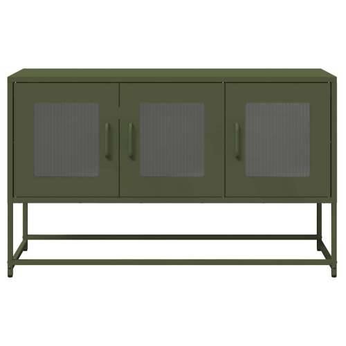 TV ormarić maslinasto zeleni 100,5x39x60,5 cm - Maslinovo zelena 1 100.5 cm Cijena