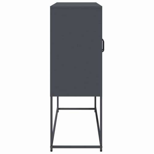 Komoda antracit 100,5 x 39 x 107 cm od hladno valjanog čelika - Antracit 1 Cijena