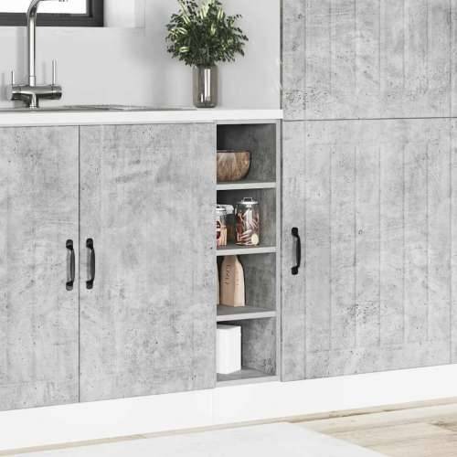 Donji dio ormarić “Riga”a Beton sivi 20x44,5x81,5 cm - Beton siva 20 x 44.5 x 81.5 cm 1 1x bottom cabinet (4 shelves) Cijena
