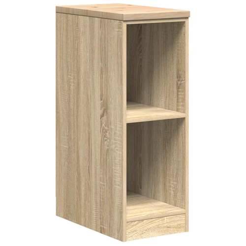 Garažni ormar za odlaganje 30x51x85 cm masivne borovine - sonoma hrast 30 x 51 x 85 cm 1 2 police Cijena