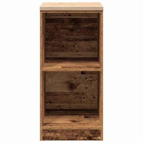 Garažni ormar za odlaganje 40x51x85 cm masivne borovine - Staro drvo 40 x 51 x 85 cm 1 2 police Cijena