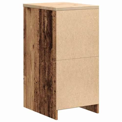 Garažni ormar za odlaganje 40x51x85 cm masivne borovine - Staro drvo 40 x 51 x 85 cm 1 2 police Cijena