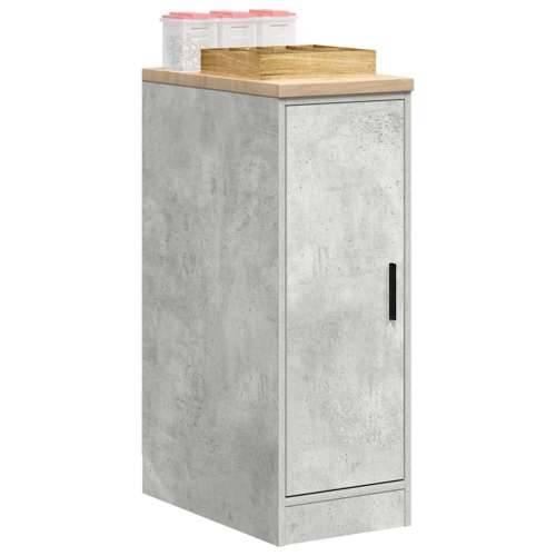 Garažni ormar za odlaganje 30x51x85 cm masivne borovine - Beton siva 30 x 51 x 85 cm 1 1 drvena vrata Cijena