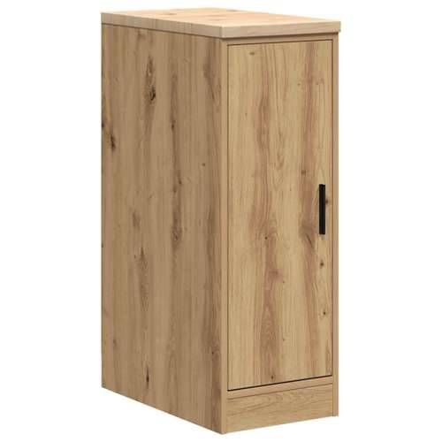 Garažni ormar za odlaganje 30x51x85 cm masivne borovine - artisian oak 30 x 51 x 85 cm 1 1 drvena vrata Cijena