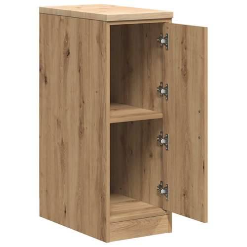 Garažni ormar za odlaganje 30x51x85 cm masivne borovine - artisian oak 30 x 51 x 85 cm 1 1 drvena vrata Cijena