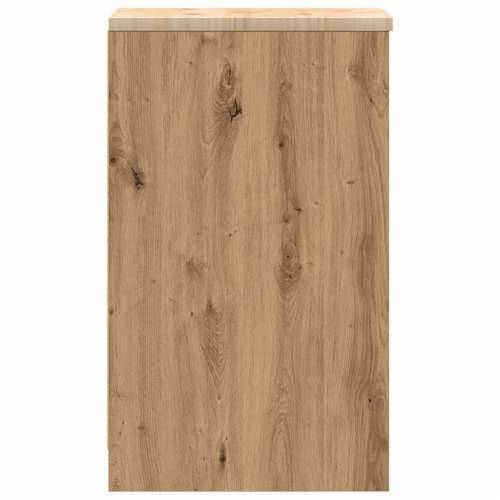 Garažni ormar za odlaganje 30x51x85 cm masivne borovine - artisian oak 30 x 51 x 85 cm 1 1 drvena vrata Cijena