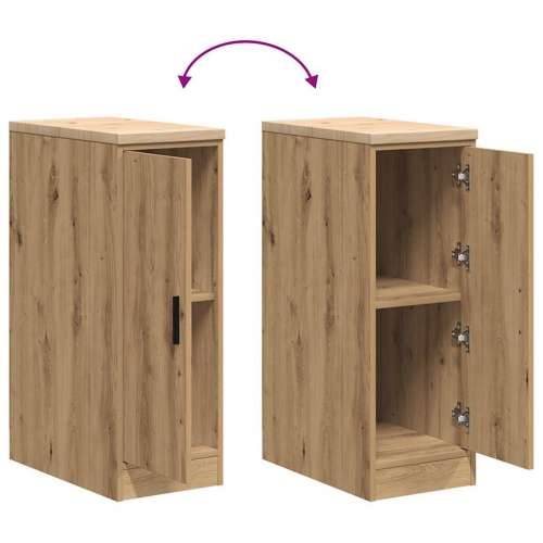 Garažni ormar za odlaganje 30x51x85 cm masivne borovine - artisian oak 30 x 51 x 85 cm 1 1 drvena vrata Cijena